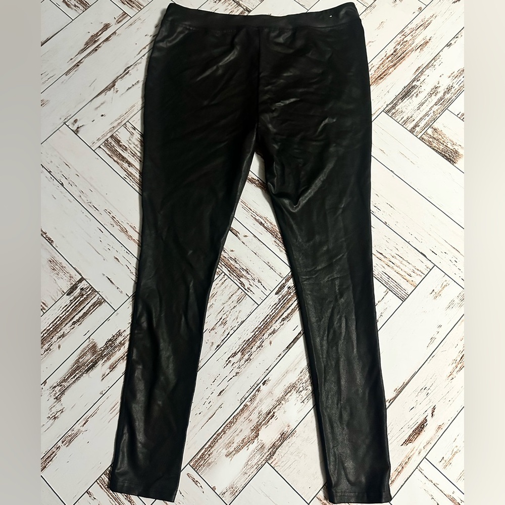 Sierra Faux Leather Leggings Black Xl — image 5 of 7